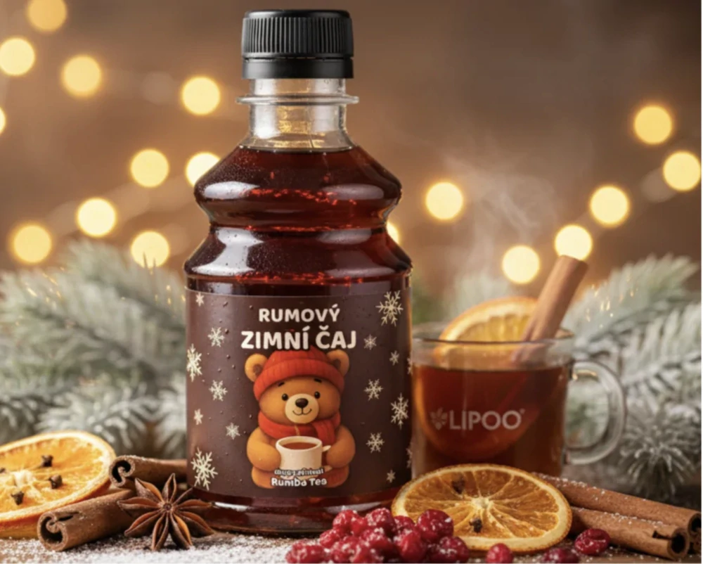 Zimní rumový čaj