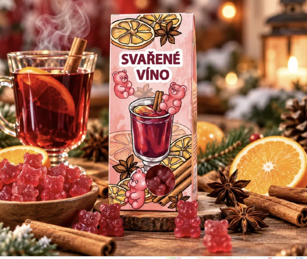 ČAJOVÍ MEDVÍDCI – SVAŘENÉ VÍNO