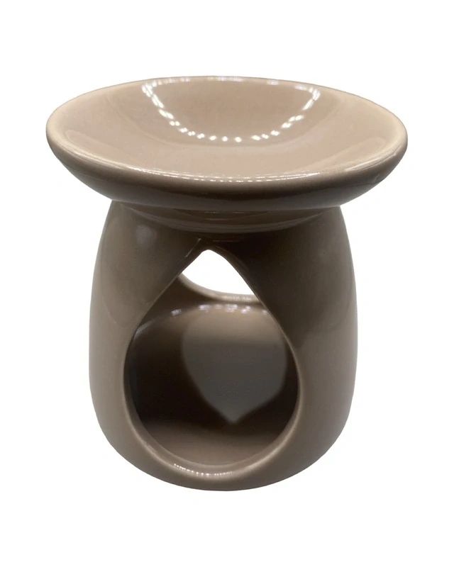 Keramická aromalampa Classic – Béžová (9 cm)