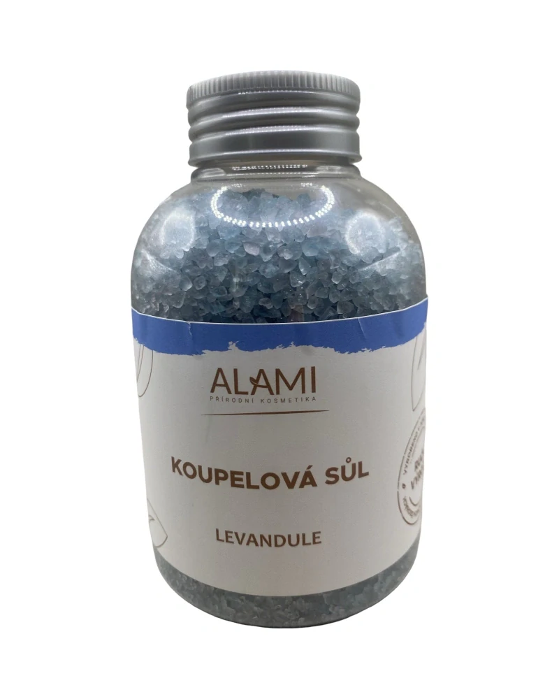 Koupelová sůl Levandule 650g