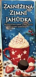 rozpustná kava - lesní jahoda
