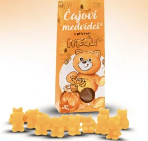 ČAJOVÍ MEDVÍDCI S MEDEM 