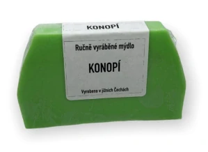 Přírodní mýdlo s vůní konopí 100g 