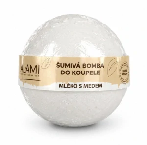 Šumivá koule Mléko s medem 